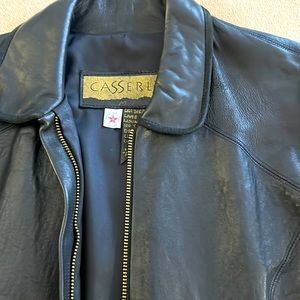 Leather jacket